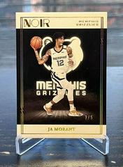 Ja Morant [Holo Gold] #43 Basketball Cards 2020 Panini Noir Prices