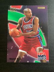Grant Hill #32 Basketball Cards 1995 Skybox USA Basketball Prices