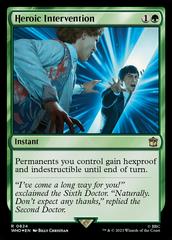 Heroic Intervention [Foil] #824 Magic Doctor Who Prices