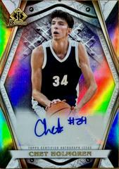 Chet Holmgren #BIA-CH Basketball Cards 2021 Bowman University Invicta Autographs Prices