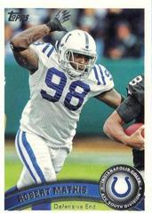 Robert Mathis #26 Football Cards 2011 Topps Prices