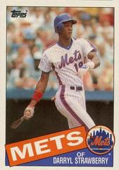 Darryl Strawberry Baseball Cards 1985 Topps Prices
