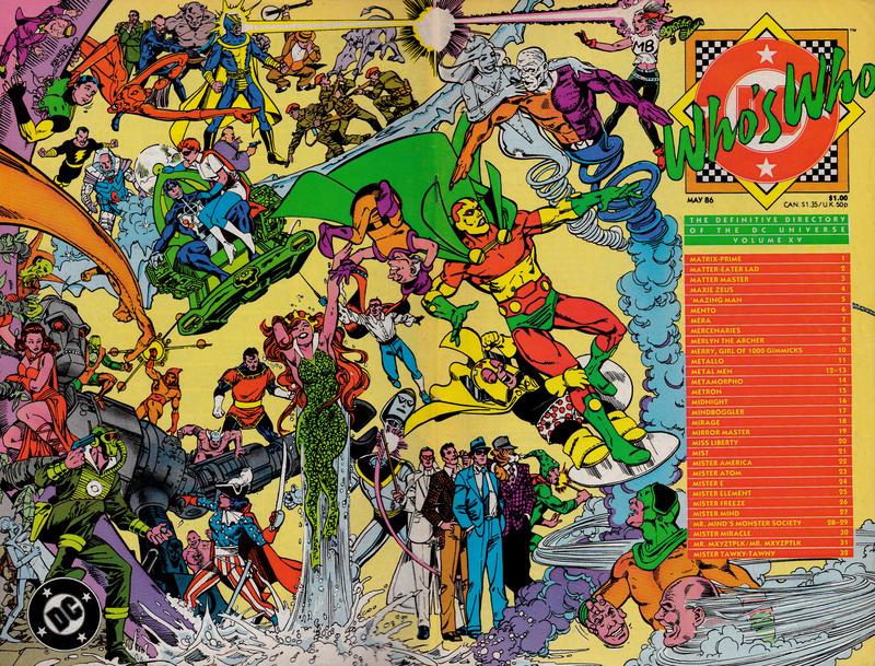 Who's Who #15 (1986) Comic Books Who's Who