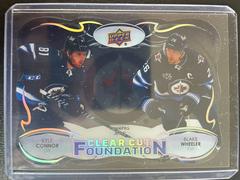 Kyle Connor, Blake Wheeler #CCF-WC Hockey Cards 2022 Upper Deck Clear Cut Foundations Prices