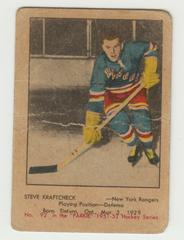 Steve Kraftcheck #92 Hockey Cards 1951 Parkhurst Prices