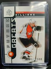 Justin Williams Hockey Cards 2001 SP Authentic Prices