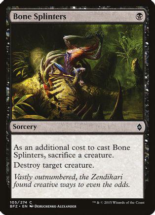 Bone Splinters #105 Magic Battle for Zendikar