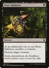 Bone Splinters #105 Magic Battle for Zendikar Prices