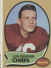 Len Dawson #1 Football Cards 1970 Topps Prices