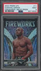 Kamaru Usman [Mojo] Ufc Cards 2022 Panini Prizm UFC Fireworks Prices