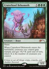 Craterhoof Behemoth #375 Magic Secret Lair Drop Prices