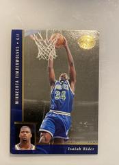 Isaiah Rider #65 Basketball Cards 1995 SP Championship Prices