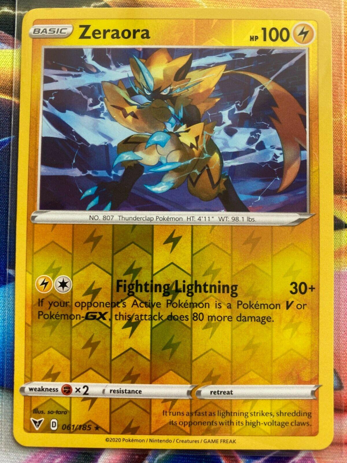 Zeraora Reverse Holo 61 Prices Pokemon Vivid Voltage Pokemon Cards