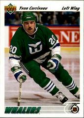 Yvon Corriveau #407 Hockey Cards 1991 Upper Deck Prices