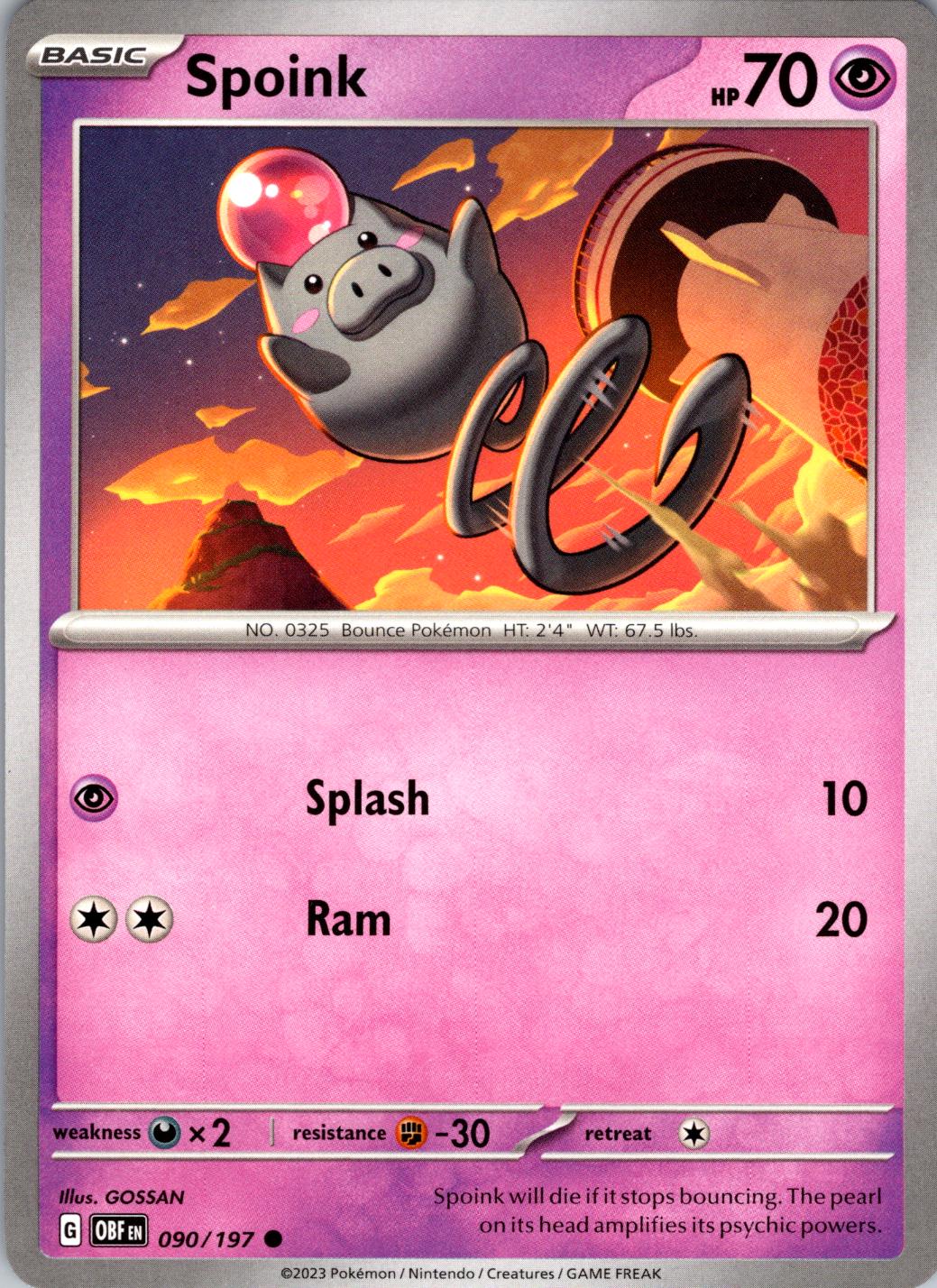 spoink-90-prices-pokemon-obsidian-flames-pokemon-cards