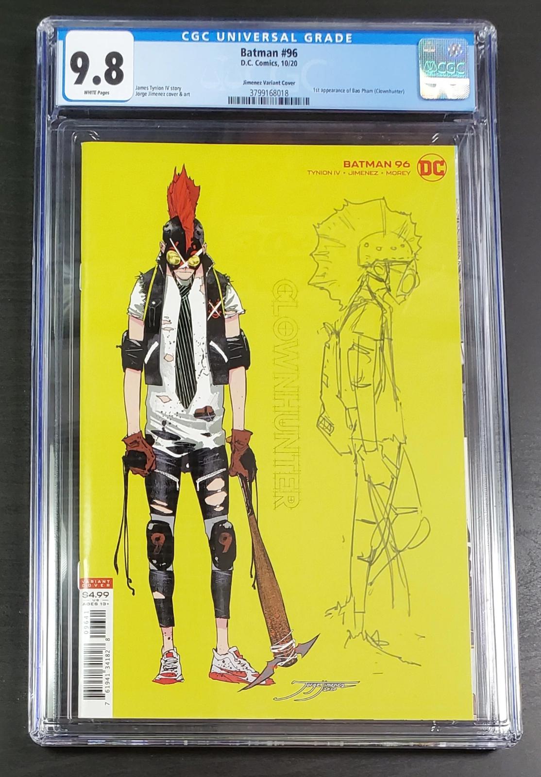 Batman [Jimenez Variant] #96 (2020) Prices | Batman Series