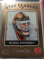 Mikka Kiprusoff [Stat Leaders] #609 Hockey Cards 2006 O Pee Chee Prices