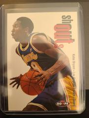 Kobe Bryant #21 Basketball Cards 1998 Hoops Shout Outs Prices