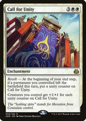 Call for Unity Magic Aether Revolt Prices