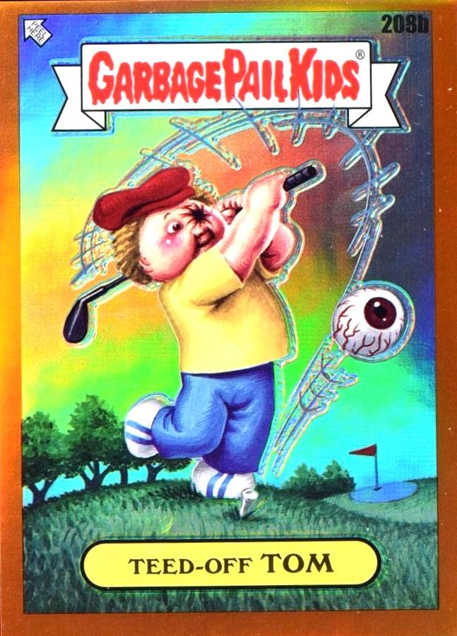 Teed-Off TOM [Orange] #208b 2023 Garbage Pail Kids Chrome