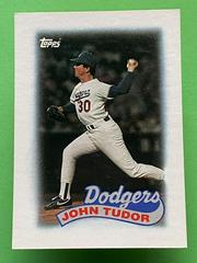 John Tudor Baseball Cards 1989 Topps Mini League Leaders Prices