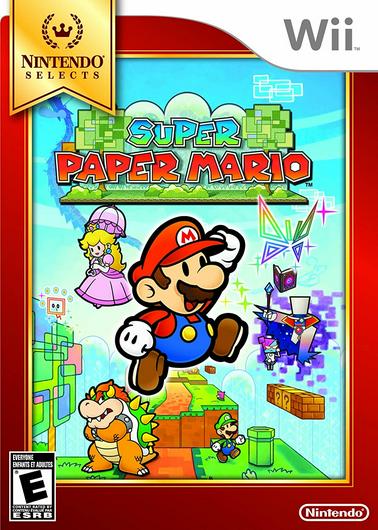 Super Paper Mario [Nintendo Selects] Cover Art