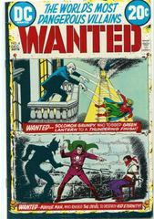 Wanted: The World's Most Dangerous Villains #4 (1972) Comic Books Wanted: The World's Most Dangerous Villains Prices