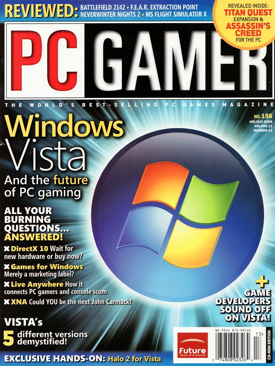 PC Gamer [Issue 156] Holiday PC Gamer Magazine