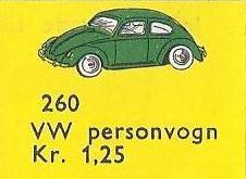 VW Beetle #260 LEGO Classic Prices