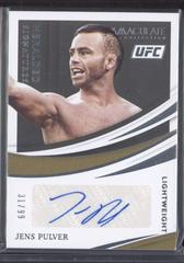 Jens Pulver Ufc Cards 2021 Panini Immaculate UFC Heralded Signatures Prices