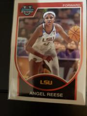 Angel Reese #07B-11 Basketball Cards 2023 Bowman Chrome University 2007-08 Prices