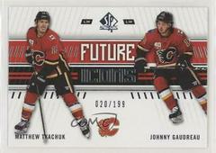Matthew Tkachuk, Johnny Gaudreau #121 Hockey Cards 2019 SP Authentic Prices