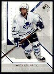 Michael Peca Hockey Cards 2006 SP Authentic Prices