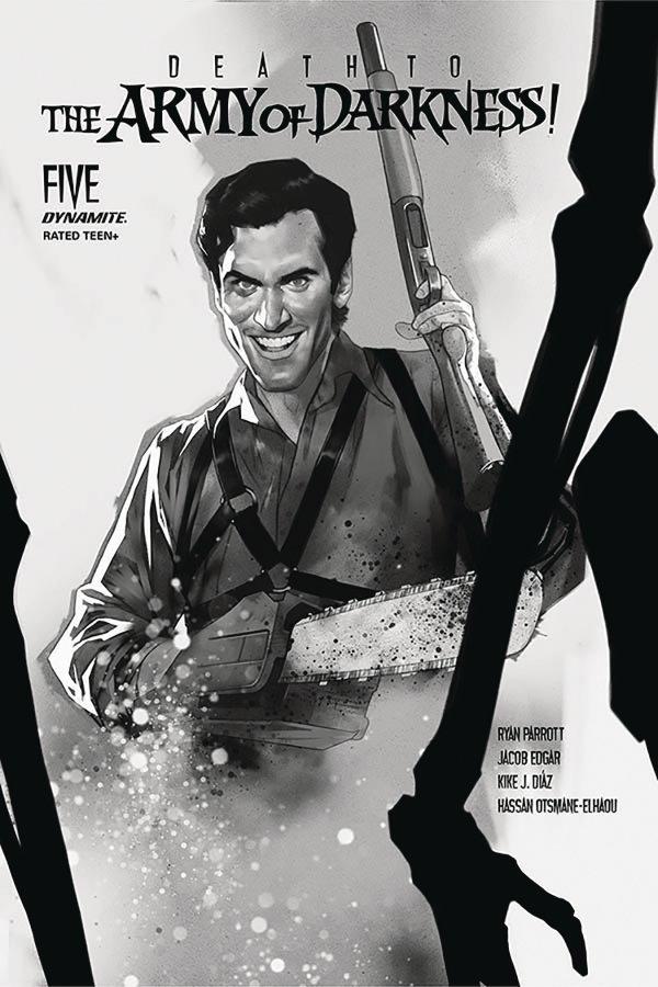 Death to the Army of Darkness [Oliver Black White] #5 (2020) Comic Books Death to the Army of Darkness