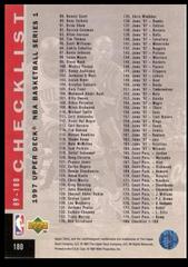 Back | Checklist [Michael Jordan] Basketball Cards 1997 Upper Deck
