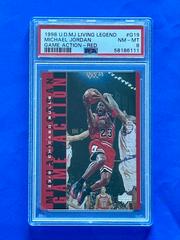 Michael Jordan #G19 Basketball Cards 1998 Upper Deck MJ Living Legend Game Action Prices