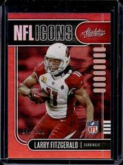 Larry Fitzgerald [Spectrum Red] #5 Football Cards 2019 Panini Absolute NFL Icons Prices