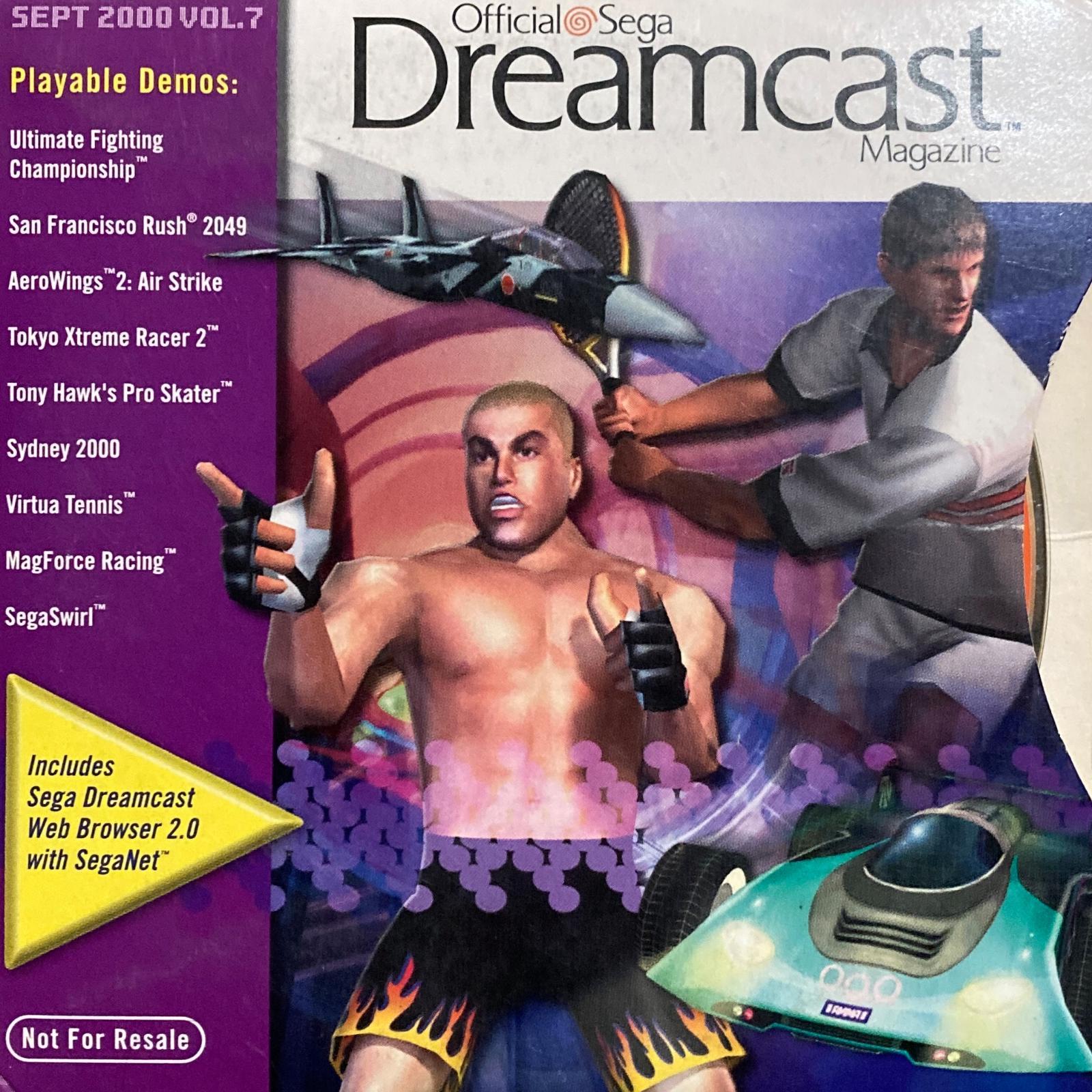 Official Sega Dreamcast Magazine Vol. 7 Sega Dreamcast