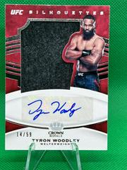 Tyron Woodley #CR-TWD Ufc Cards 2021 Panini Chronicles UFC Crown Royale Silhouettes Prices