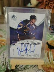Patrik Berglund [Autograph] Hockey Cards 2008 SP Authentic Prices