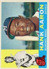 Hank Aaron #300 Baseball Cards 1960 Topps Prices