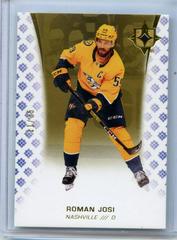 Roman Josi [Gold] #13 Hockey Cards 2020 Ultimate Collection Prices