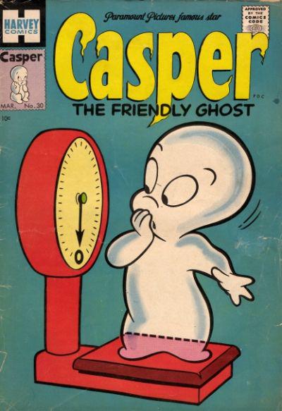 Casper the Friendly Ghost #30 (1955) Comic Books Casper The Friendly Ghost