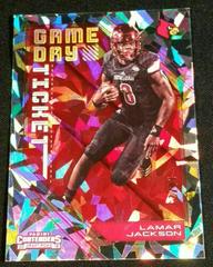Lamar Jackson [Cracked Ice Ticket] Football Cards 2018 Panini Contenders Prices