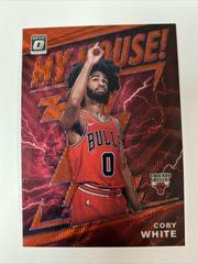 Coby White [Red Wave] #9 Basketball Cards 2019 Panini Donruss Optic My House Prices