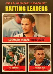 Batting Leaders #184 Baseball Cards 2020 Topps Heritage Minor League Prices