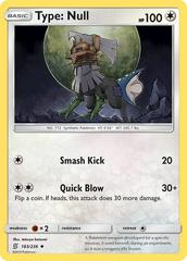 Type: Null #183 Pokemon Unified Minds Prices