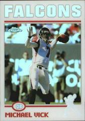 Michael Vick [Refractor] #11 Football Cards 2004 Topps Chrome Prices