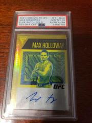 Max Holloway [Gold] Ufc Cards 2021 Panini Chronicles UFC Flux Auto Prices