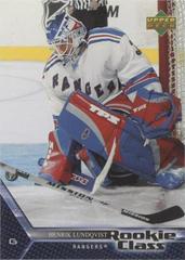 Henrik Lundqvist #3 Hockey Cards 2005 Upper Deck Rookie Class Prices